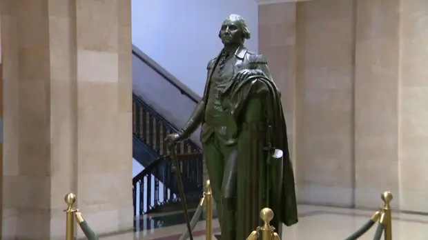 Mayor's office reverses plan to remove City Hall George Washington statue