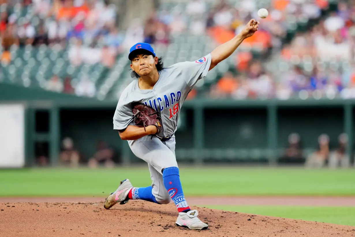 MLB: Chicago Cubs at Baltimore Orioles