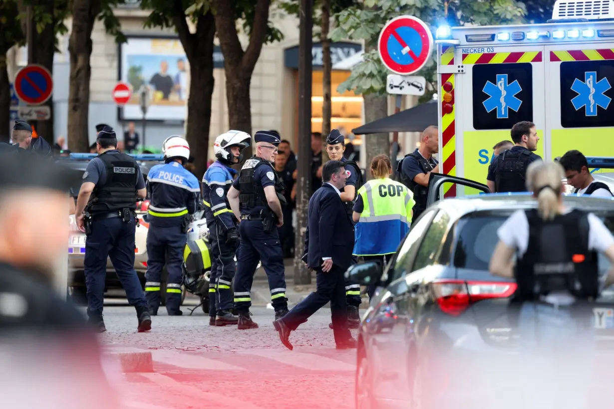 Police officer attacked in Paris, as security measures ramp up for Olympics