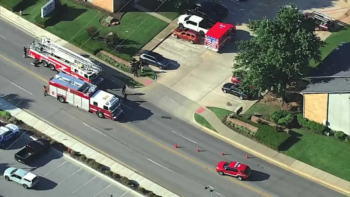 Man taken to hospital after getting trapped in northwest Oklahoma City maintenance hole