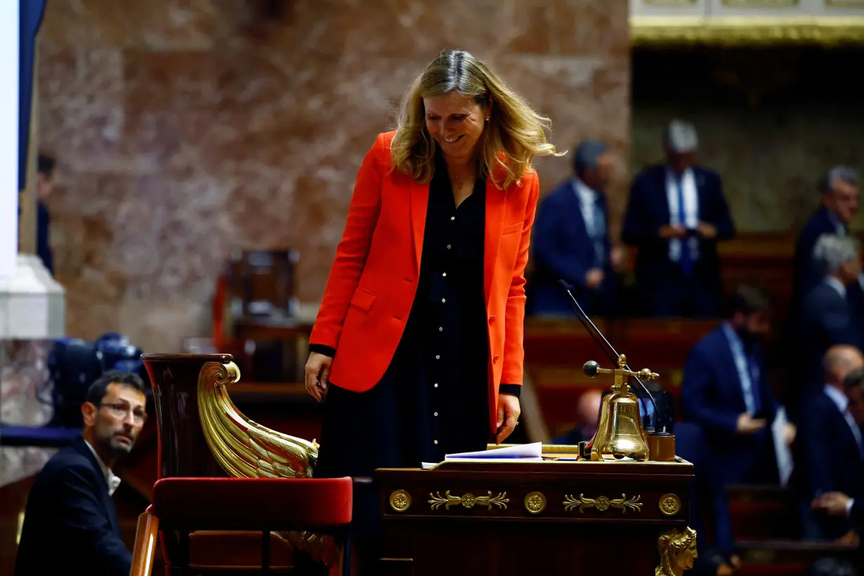 First session of newly elected French National Assembly in Paris