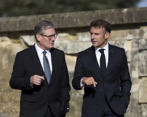 European leaders discuss migration and Ukraine at a UK summit as concern grows about direction of US