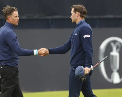 Hutsby goes from working in a pro shop to a dream start in British Open