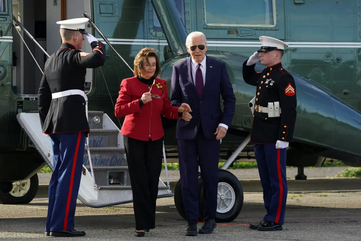 FILE PHOTO: U.S. President Joe Biden visits in San Francisco