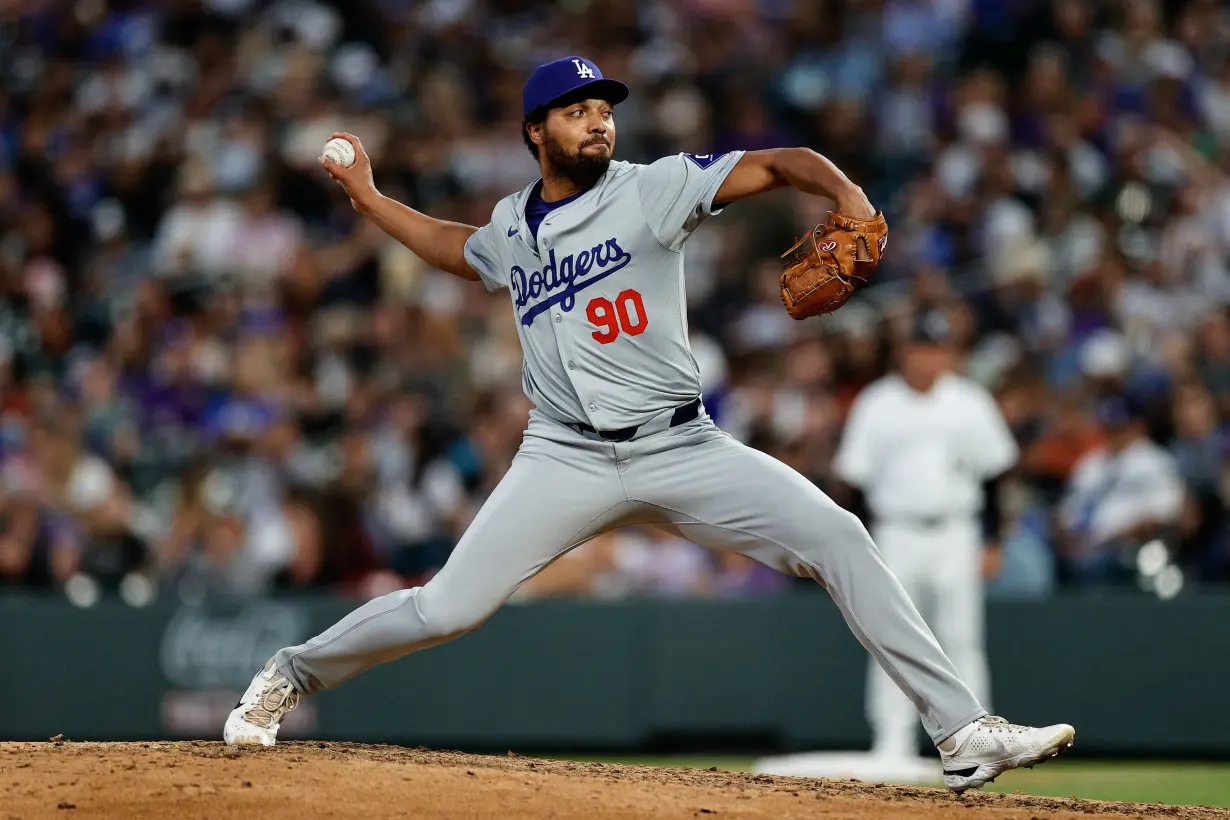 MLB: Los Angeles Dodgers at Colorado Rockies