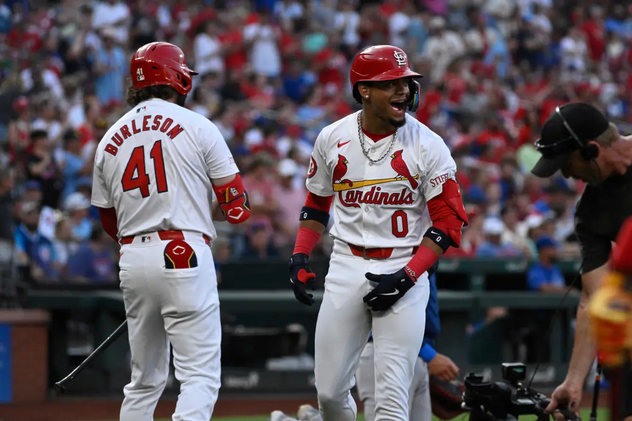 MLB: Game Two-Chicago Cubs at St. Louis Cardinals