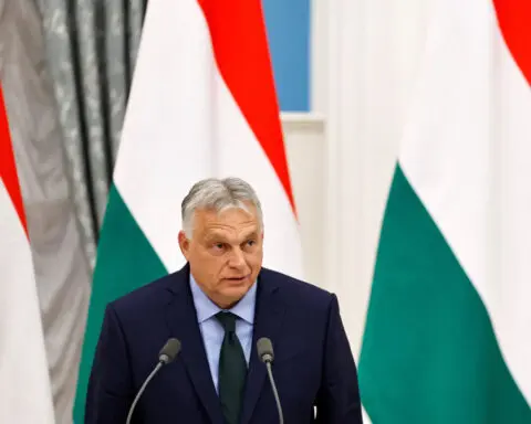 Hungary's Orban says Trump was attacked for 'anti-war' views