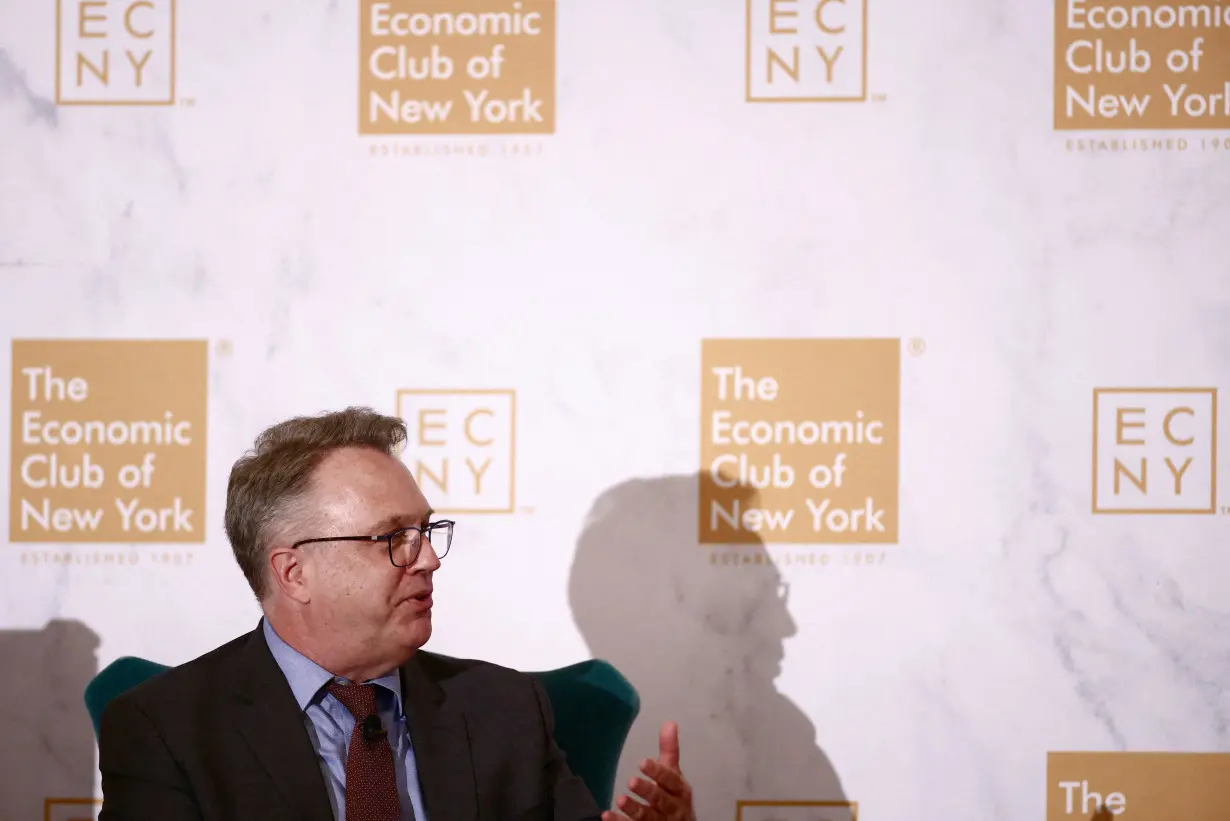 FILE PHOTO: New York Federal Reserve Bank President John Williams speaks in New York