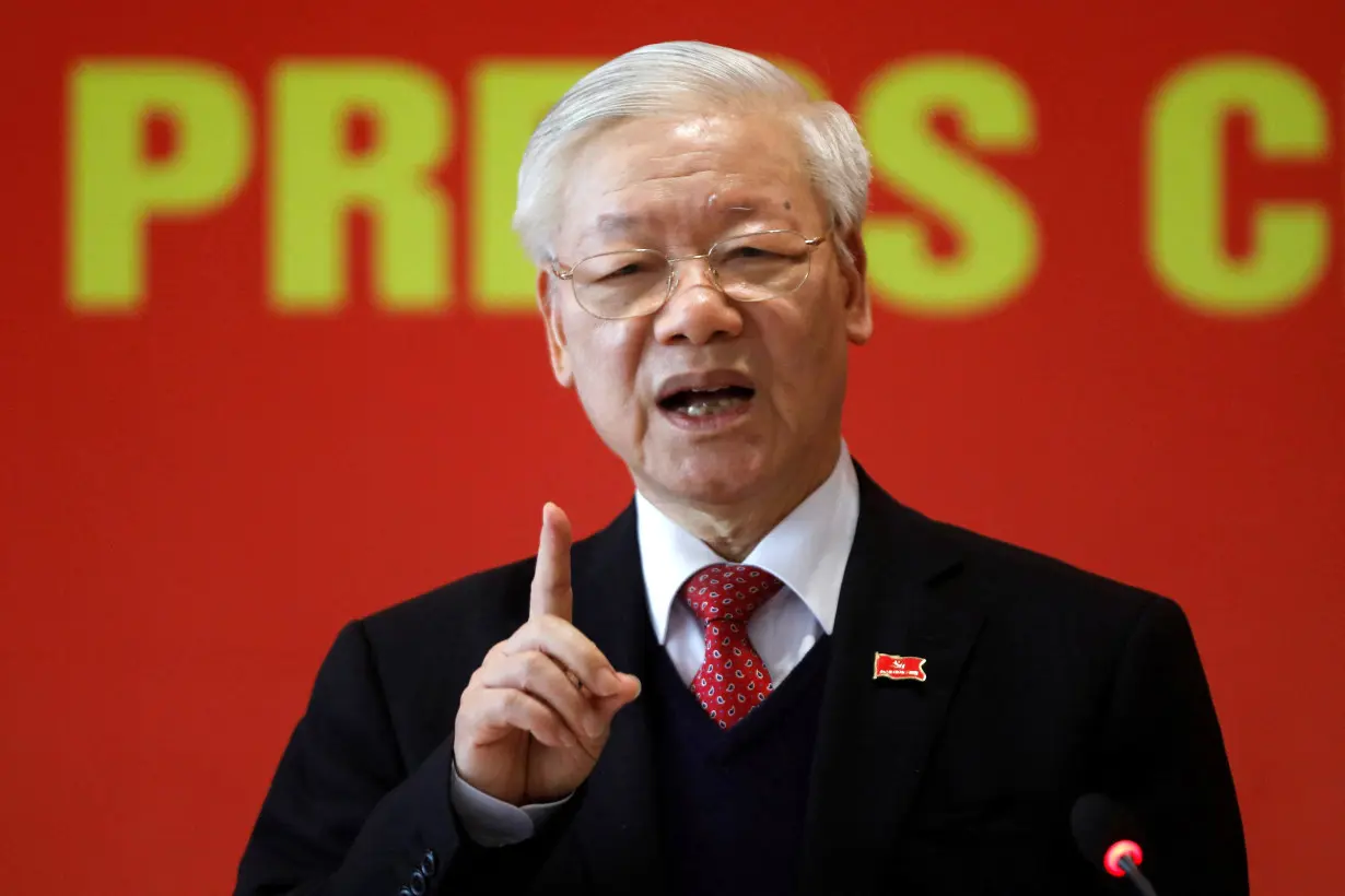 FILE PHOTO: The 13th national congress of the ruing communist party of Vietnam in Hanoi