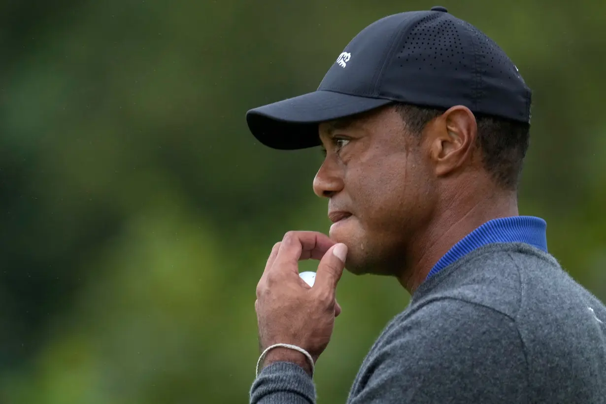 'I didn't do a whole lot of things right': Tiger Woods in danger of missing the cut after toiling Open start