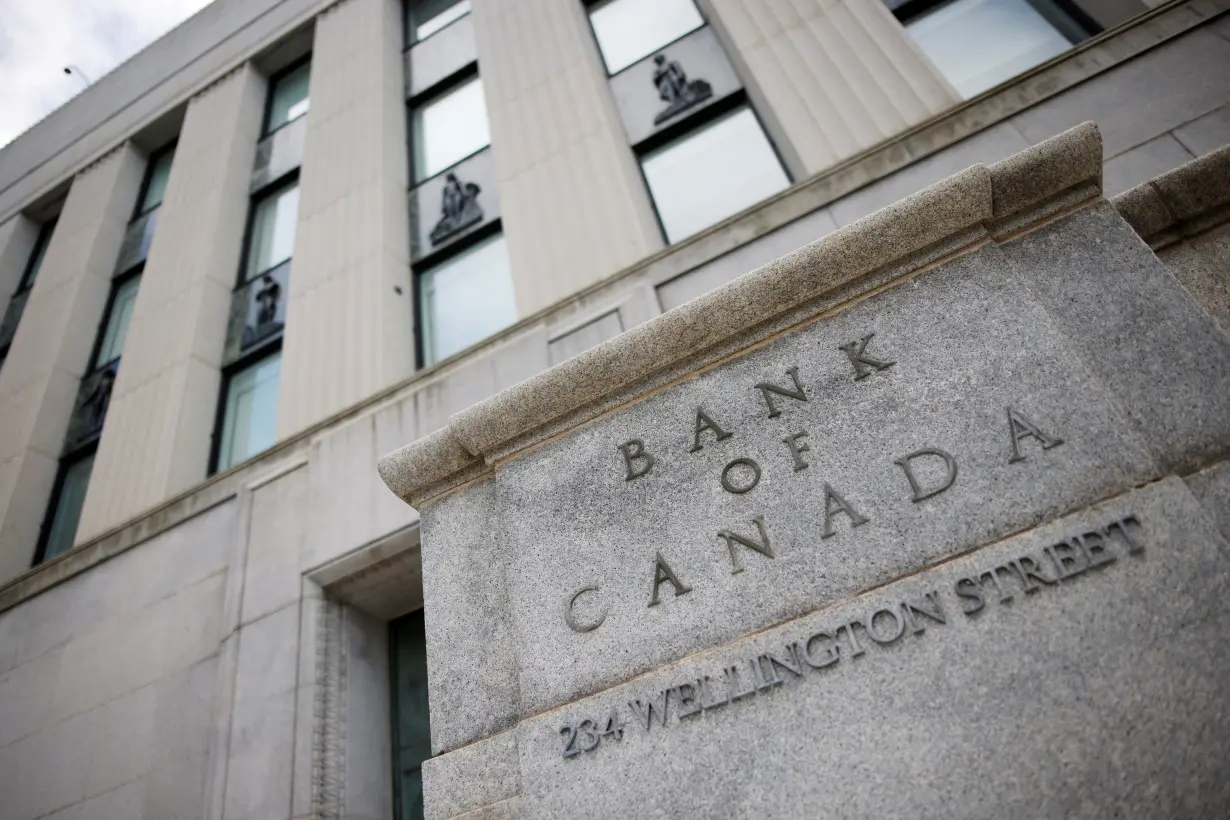 The Bank of Canada building on Parliament Hill in Ottawa