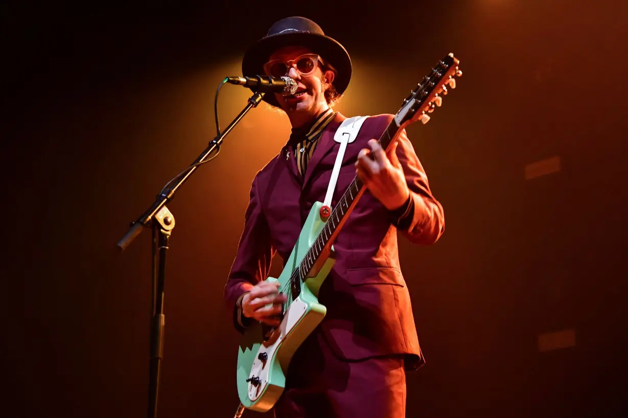 Aaron Lee Tasjan performs at The Fillmore New Orleans on March 29, 2019 in New Orleans, Louisiana.