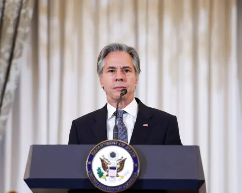 Blinken says will see Chinese counterpart in Laos next week