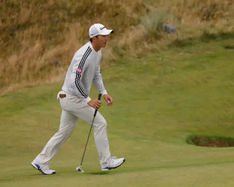 Golf-Japan's Iwasaki suffers consecutive nines as Open ends in despair