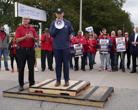 Trump uses false claim about Chinese auto plants in Mexico to call for UAW president to be fired