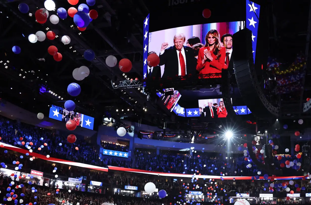 Day 4 of the Republican National Convention in Milwaukee, Wisconsin