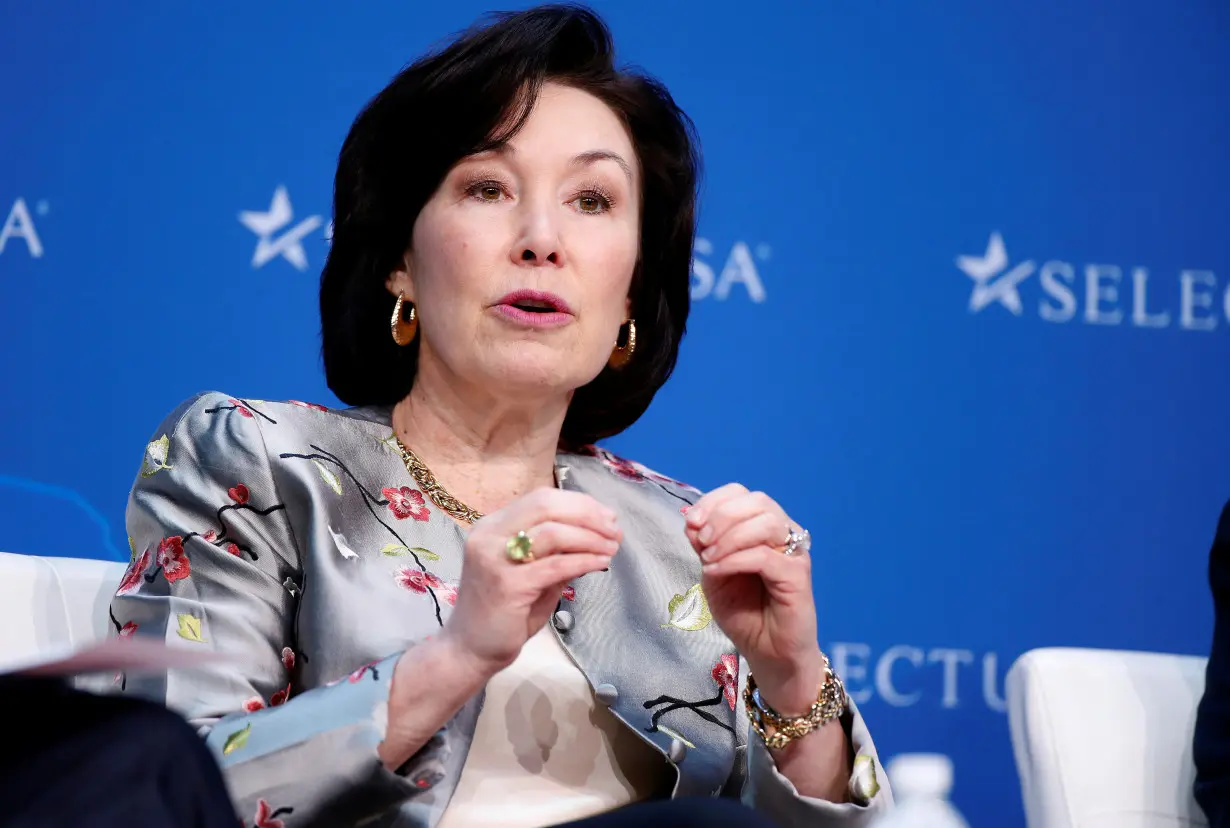 Safra A. Catz, Chief Executive Officer, Oracle, speaks at 2017 SelectUSA Investment Summit in Oxon Hill, Maryland