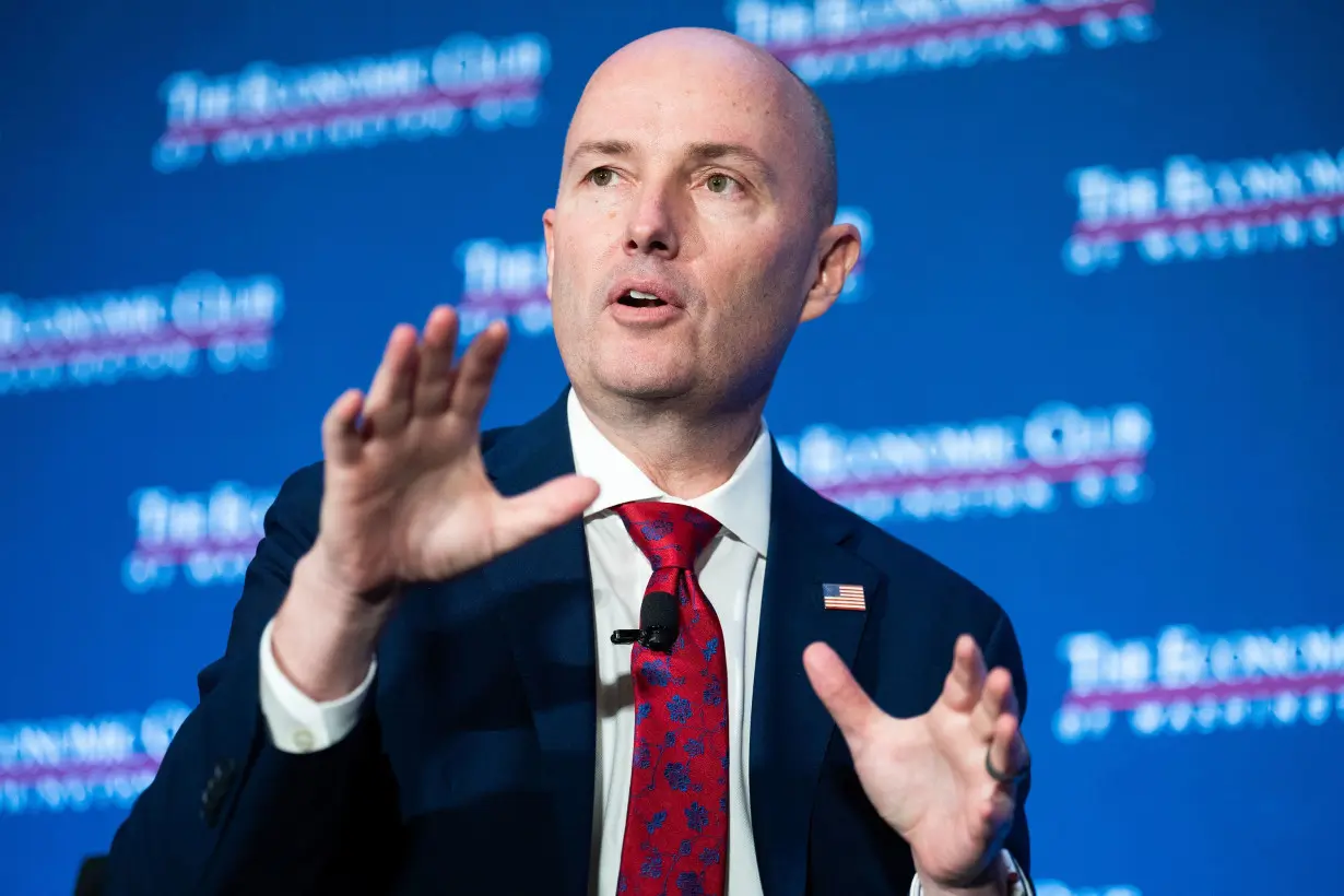 Utah Republican Gov. Spencer Cox pledges Trump his support after saying last week he wouldn't vote for him