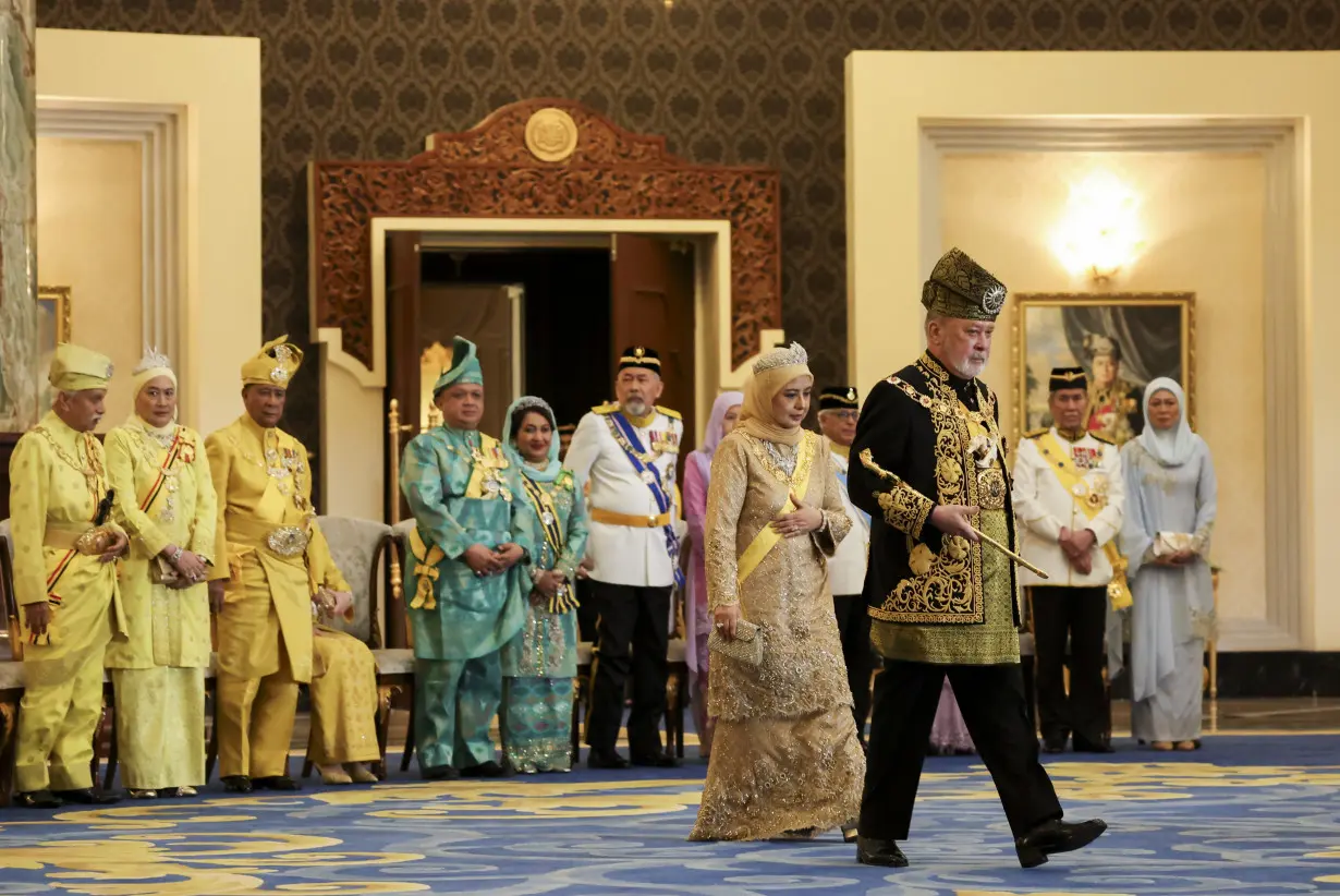 Malaysia King Coronation