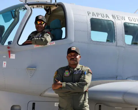 World's youngest air force Papua New Guinea takes to skies among Top Guns