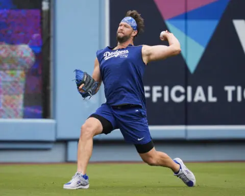 Clayton Kershaw set to make first start of the season for the Dodgers on Thursday against the Giants