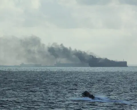 Malaysia coast guard locates oil tanker involved in collision off Singapore