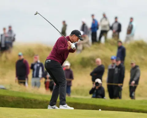 Golf-Britain's Rose shares three-way lead at Open in final round