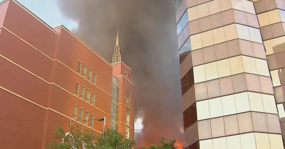 Historic first Baptist church devastated by fire, cause still unknown