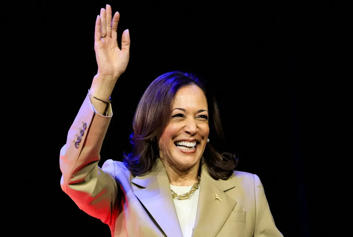 U.S. Vice President Kamala Harris campaigns in Philadelphia, Pennsylvania