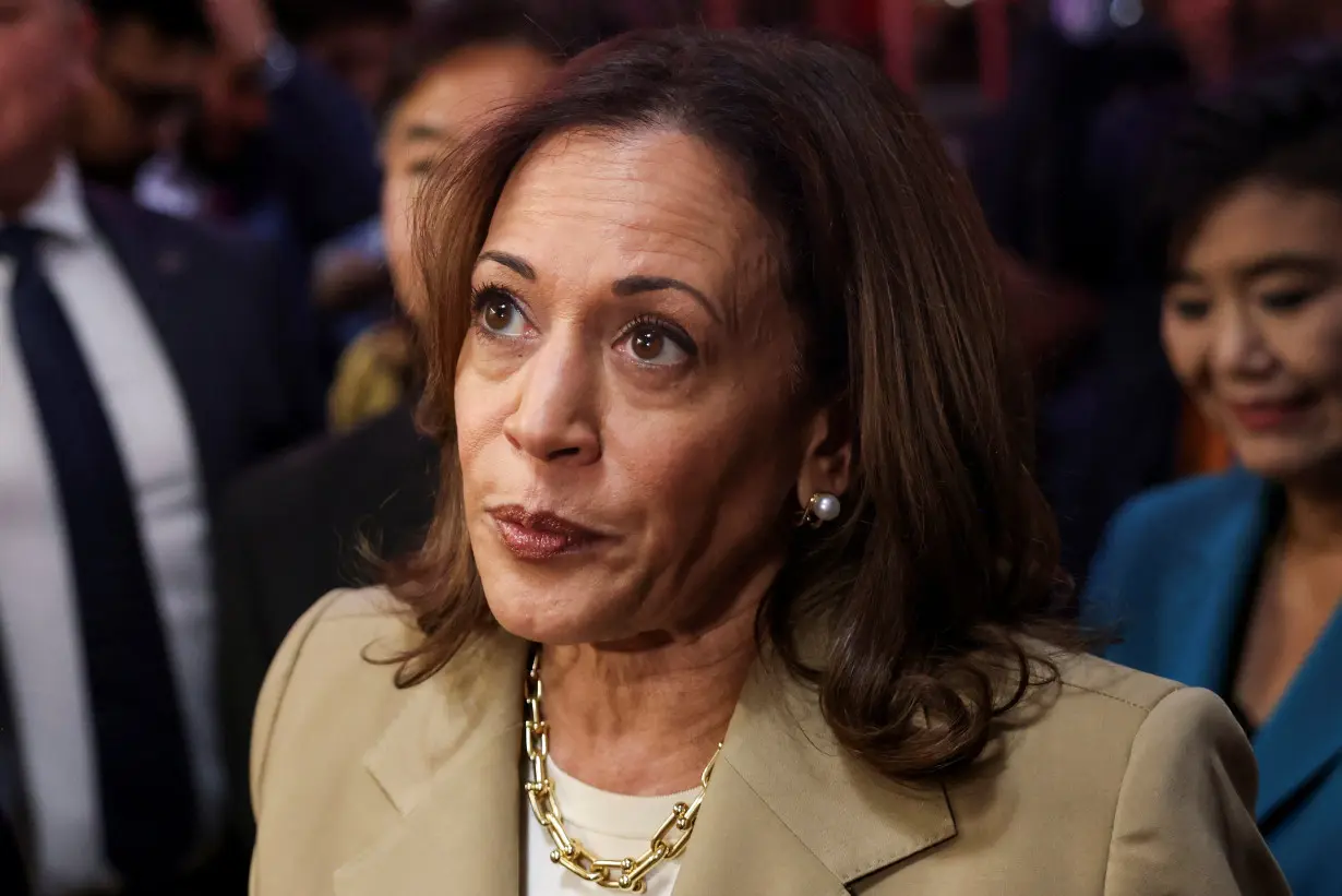 U.S. Vice President Kamala Harris campaigns in Philadelphia, Pennsylvania