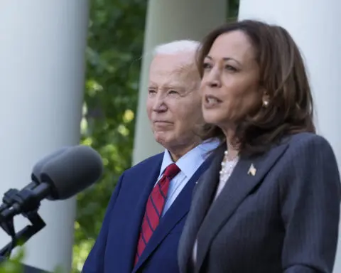 Democrats promise an 'orderly process' to replace Biden. Harris is favored, but questions remain