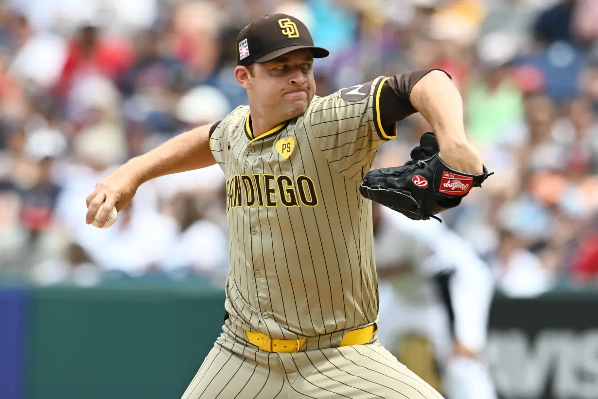 MLB: San Diego Padres at Cleveland Guardians