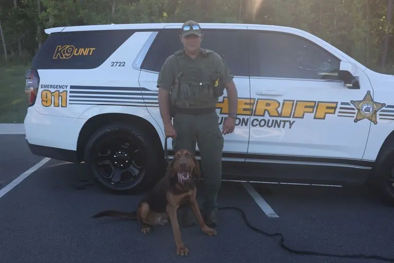 A boy was found wandering on a North Carolina road. A police dog helped reunite him with his family