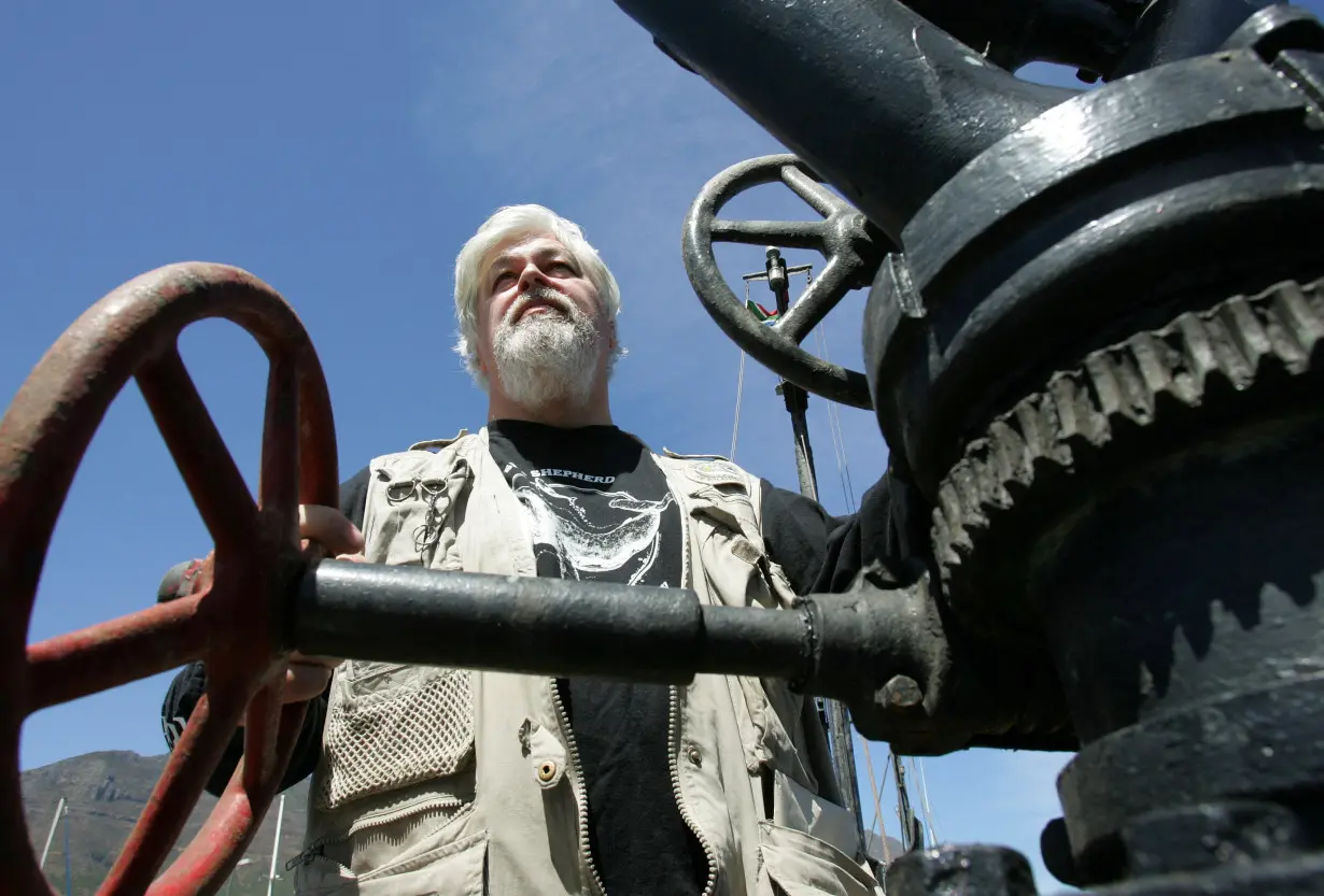 FILE PHOTO: Anti-whaling activist Paul Watson