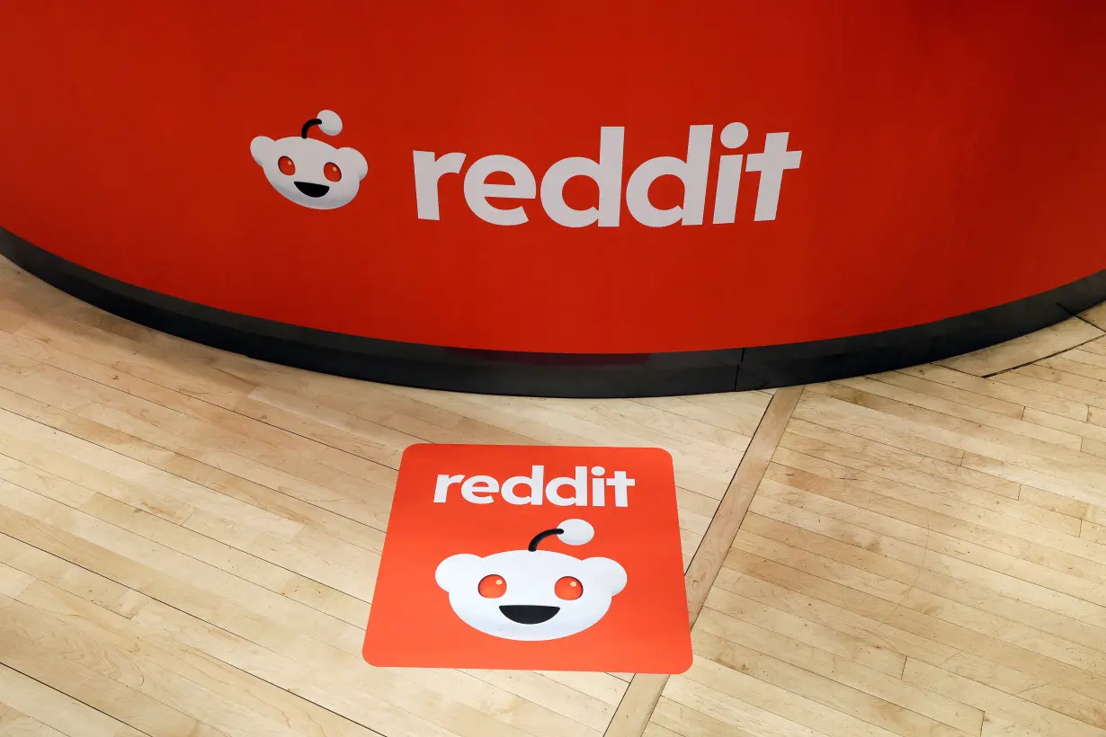 FILE PHOTO: Reddit IPO at the NYSE in New York