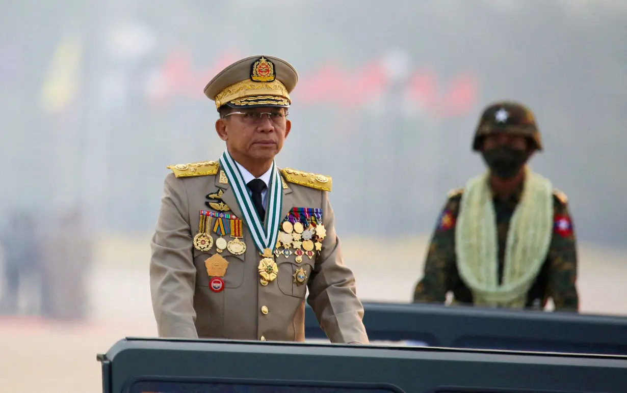 FILE PHOTO: Myanmar celebrates 76th anniversary of the founding of its national army