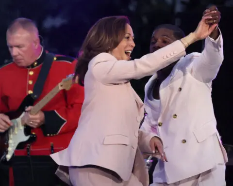 The internet says Kamala Harris is 'brat,' and her campaign is embracing it