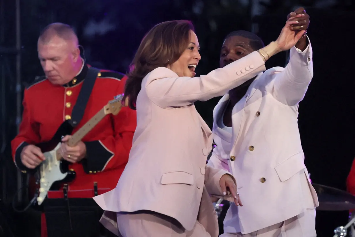 FILE PHOTO: U.S. President Joe Biden hosts a Juneteenth concert at the White House in Washington