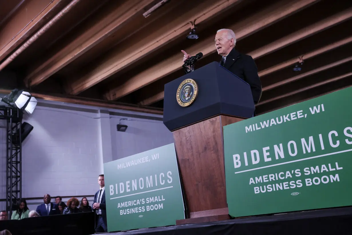 FILE PHOTO: U.S. President Biden visits Milwaukee