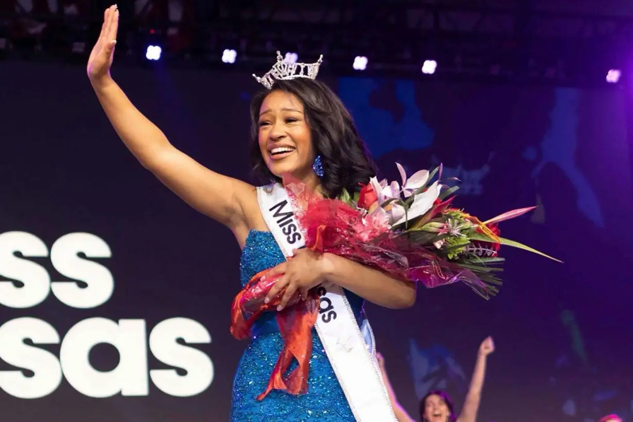 Miss Kansas reveals more about stunning statement that her abuser was in the audience