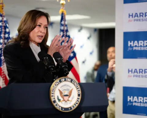 Harris secures delegates needed to become Democratic nominee for president