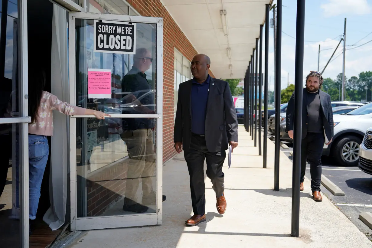 DNC Chair Jaime Harrison tours eastern North Carolina