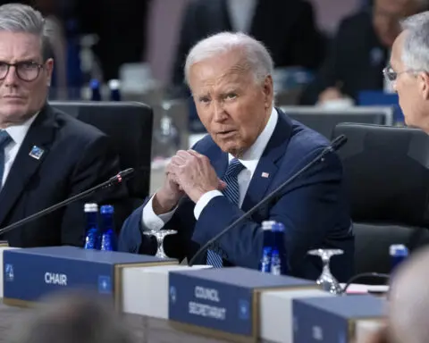 Biden passed that torch slowly, hanging on until the wheels finally came off