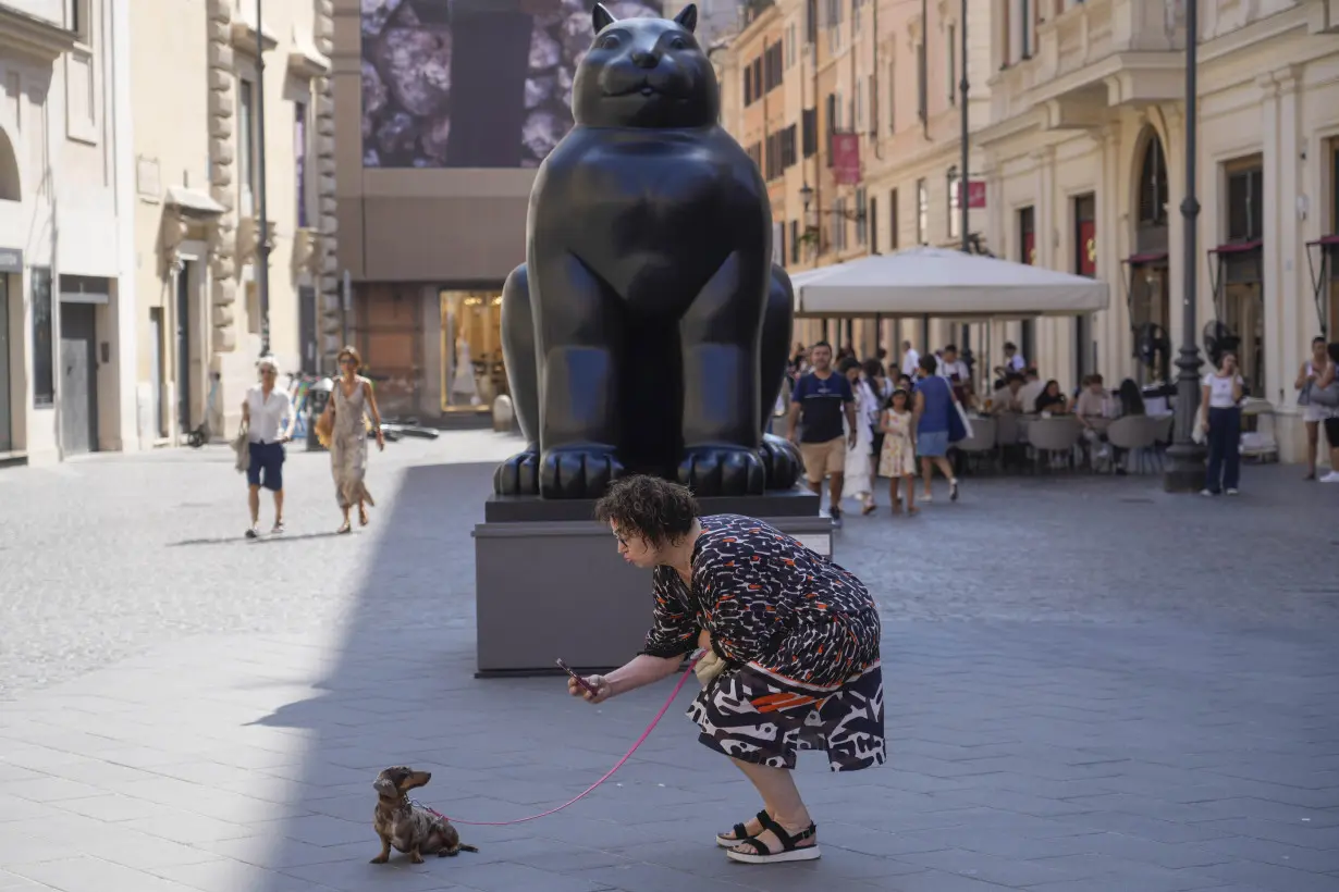 Italy Botero Exhibition