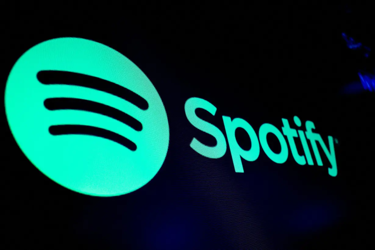 Spotify reports record quarterly earnings, shares jump 14% in premarket trade