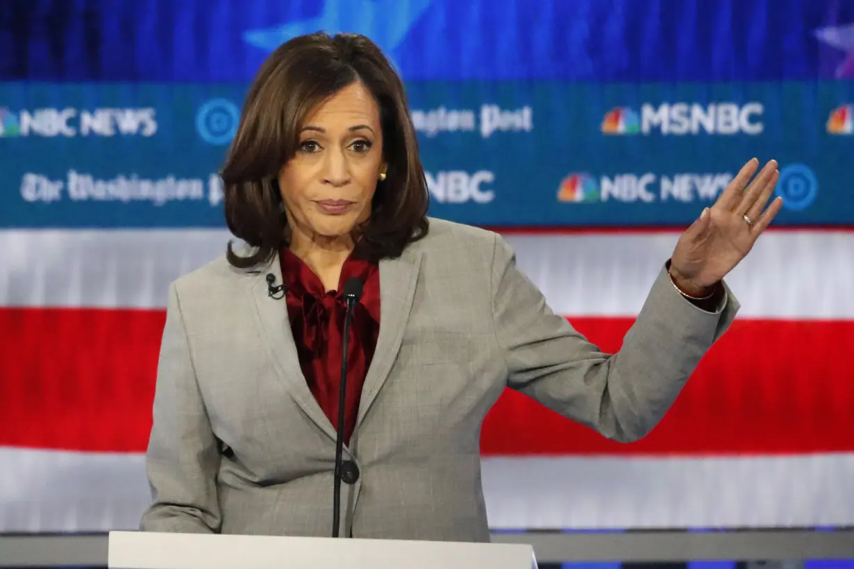 Election 2024 Harris First Run