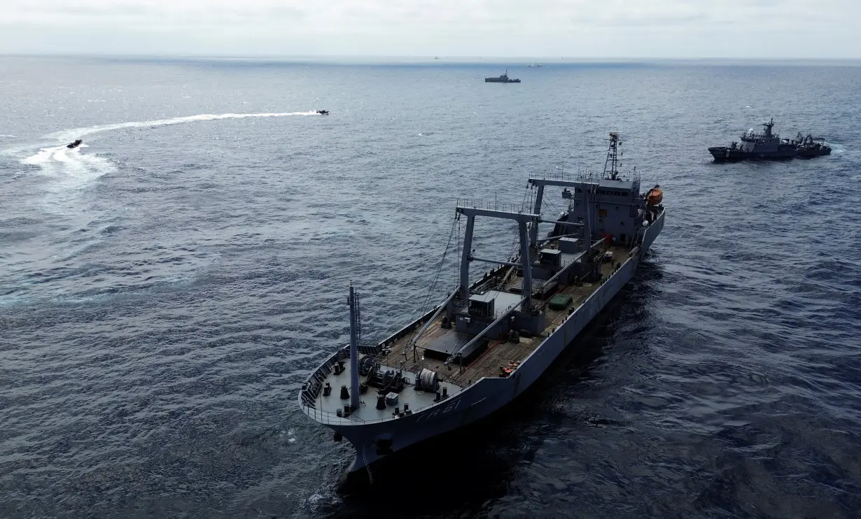 Ecuador's navy ready to combat illegal fishing around the Galapagos Islands