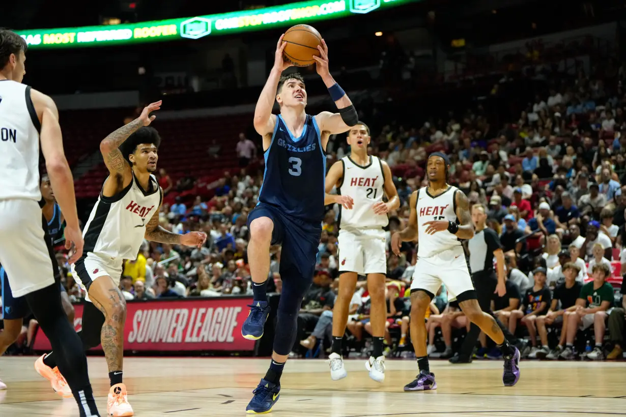 NBA: Summer League-Memphis Grizzlies at Miami Heat