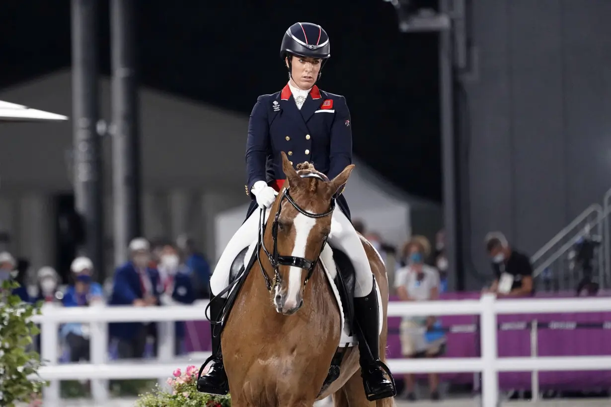 Olympics Equestrian Dujardin Withdraws