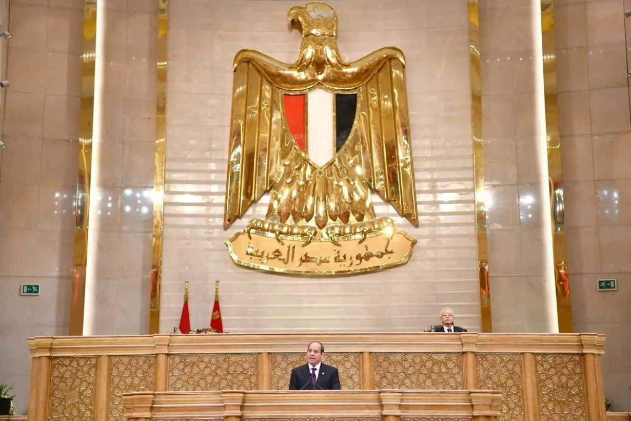 FILE PHOTO: Egyptian President Sisi is sworn in for a third term